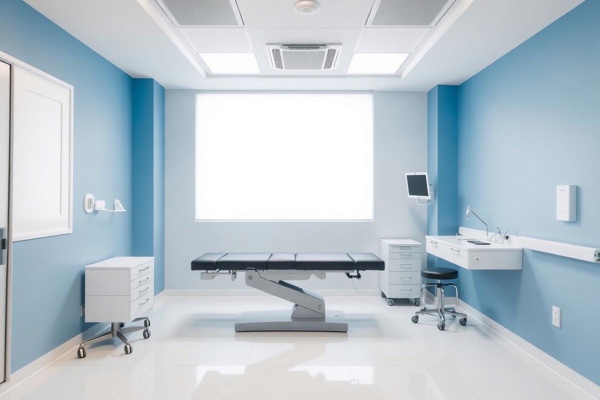 Consultation and clinical spaces at REHEAL MEDICARE HOSPITAL, Vijayawada